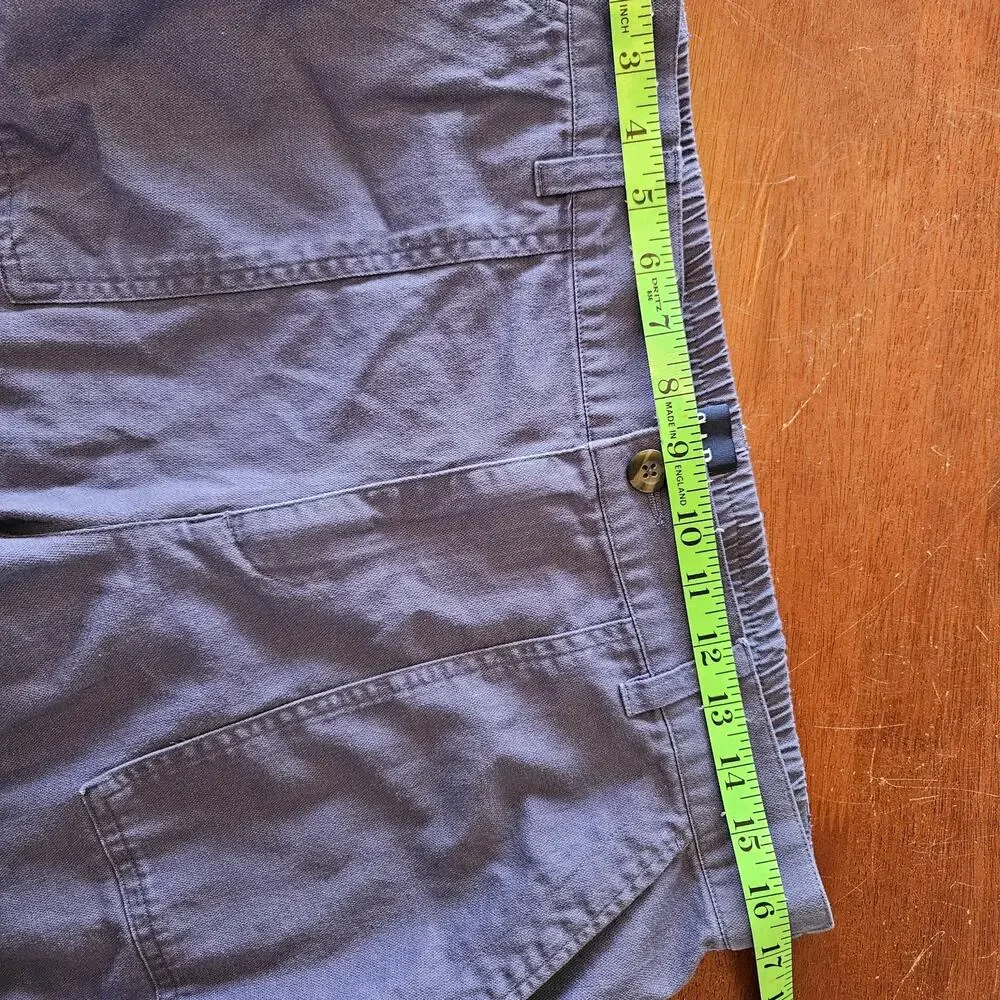GAP ladies blue twill jogger pants - size large NWOT